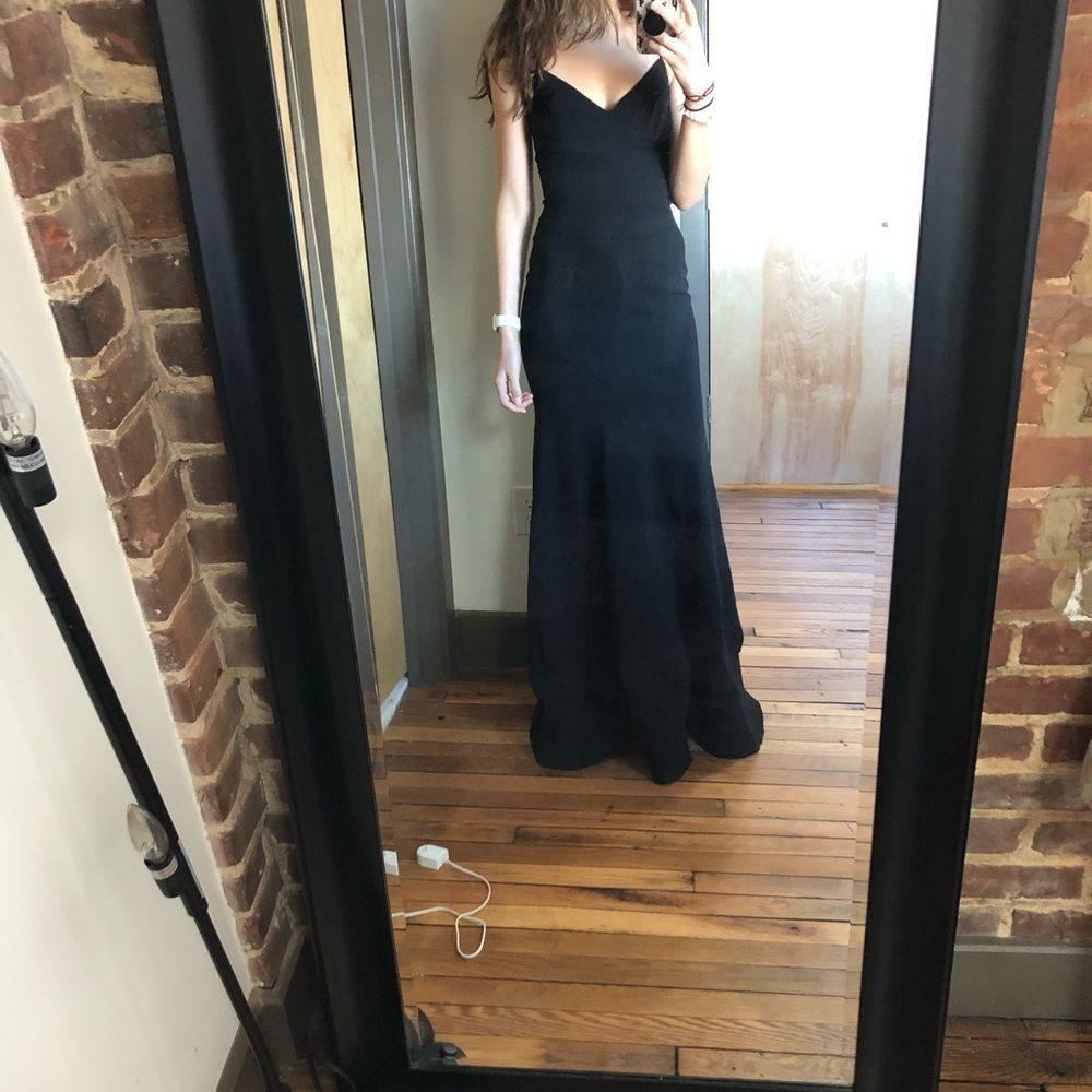 NWT C/MEO black mermaid dress size XS - Picture 2 of 8